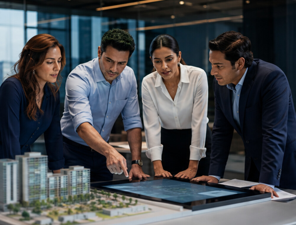 Profesionales desarrollando soluciones innovadoras